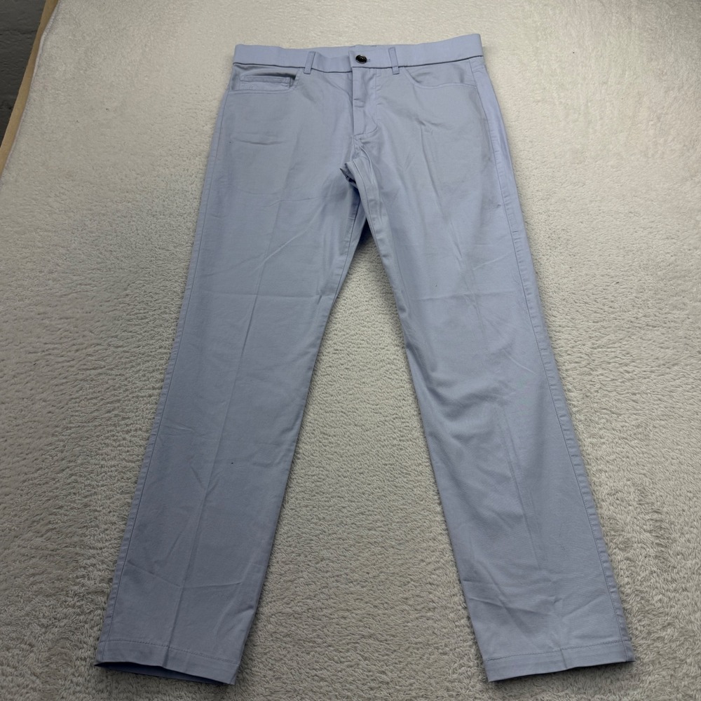 Greyson Men's Light Blue Golf Chinos Pants Size 32x32